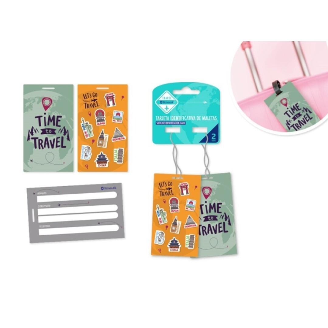 Bismark Pack con 2 Tarjetas Identificativas - 2 Diseños Diferentes 1