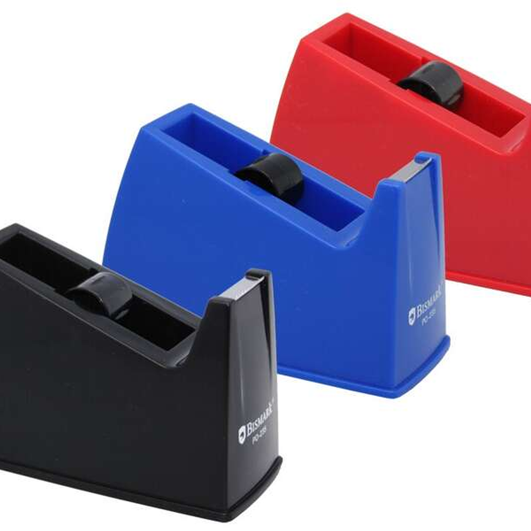 Bismark Portarrollos de Sobremesa para Cintas Adhesivas de hasta 33m - Colores Surtidos 1