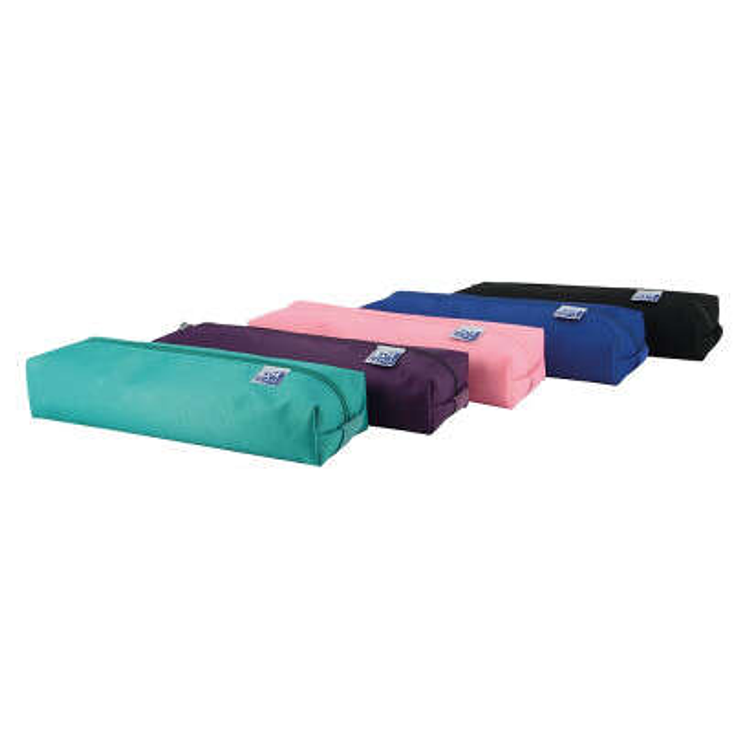 Oxford Kangoo Teens Estuche Rectangular Mediano - Goma Elastica para unirlo al Cuaderno - Colores Surtidos 1