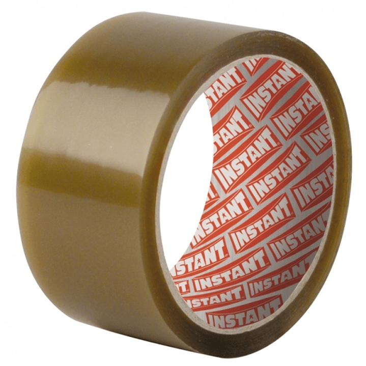 Instant Classic Precinto de Embalar 50mm x 66 Metros - Fabricado en Polipropileno - Transparente 1