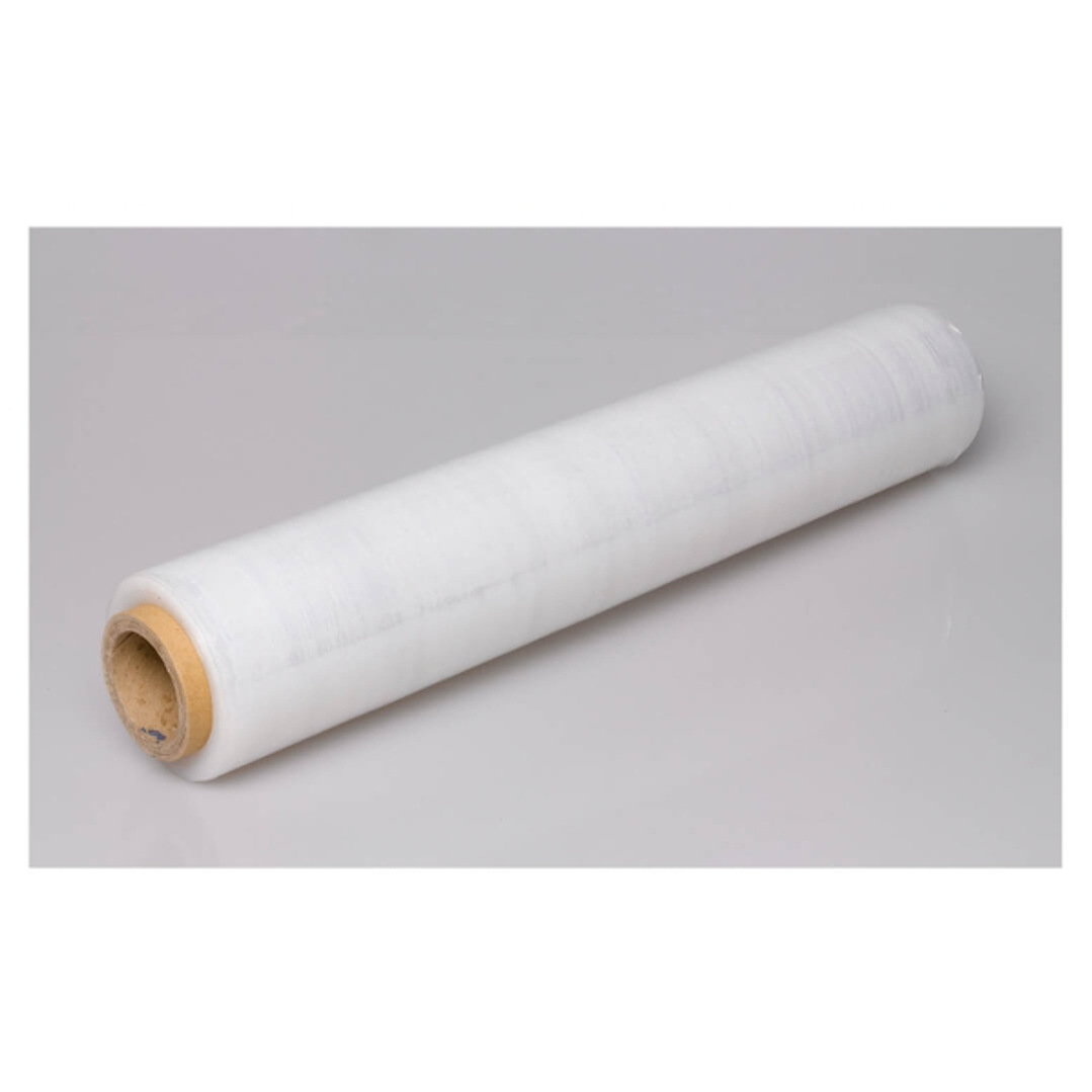 Fabrisa Bobina de Film Extensible con Mandril 23 Micras - Ancho 50cm, Largo 115m- 2kg de Peso - Gran Resistencia - Transparente 1