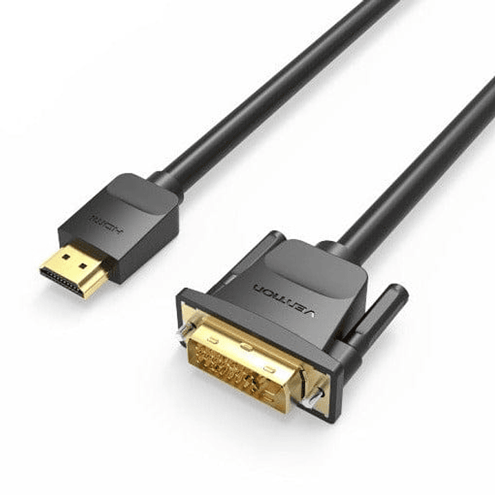 Vention Cable DVI Macho a HDMI Macho - 5m - Color Negro 1