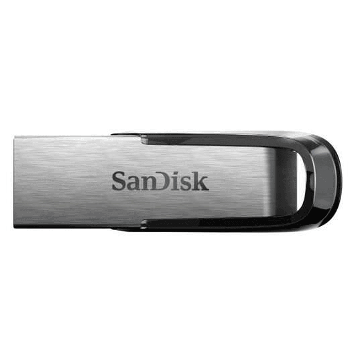 Sandisk Ultra Flair Memoria USB 3.0 32GB - Sin Tapa - Color Acero/Negro (Pendrive) 1