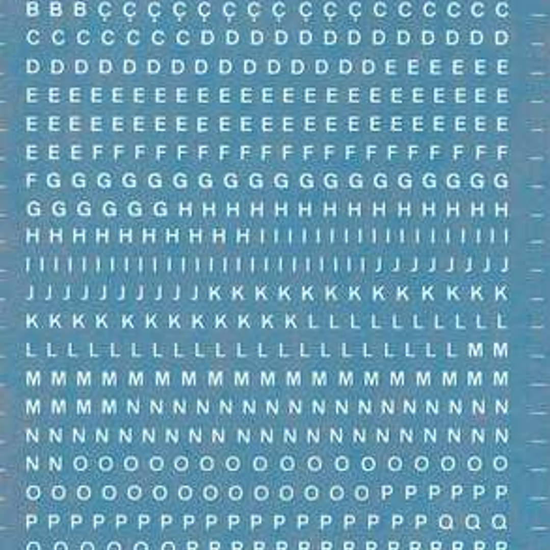 Apli Letras Transferibles Blancas 2.5mm - 730 Caracteres - Facil Aplicacion y Gran Adherencia - Versatil para Diferentes Superficies - Blanco 1