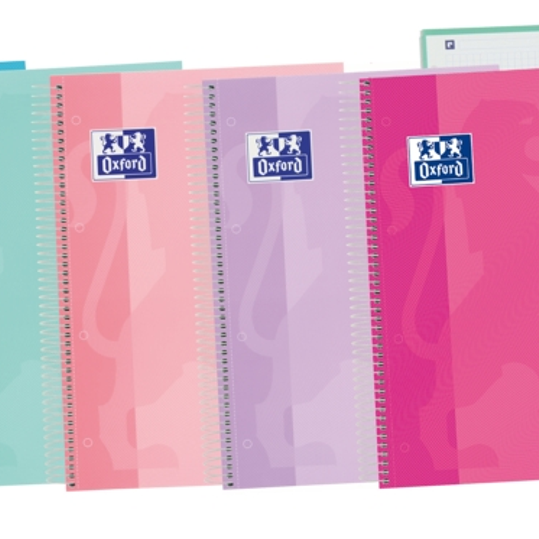 Oxford School Touch A4+ Europeanbook - Tapa Extradura - 120 Hojas - Colores Surtidos 1