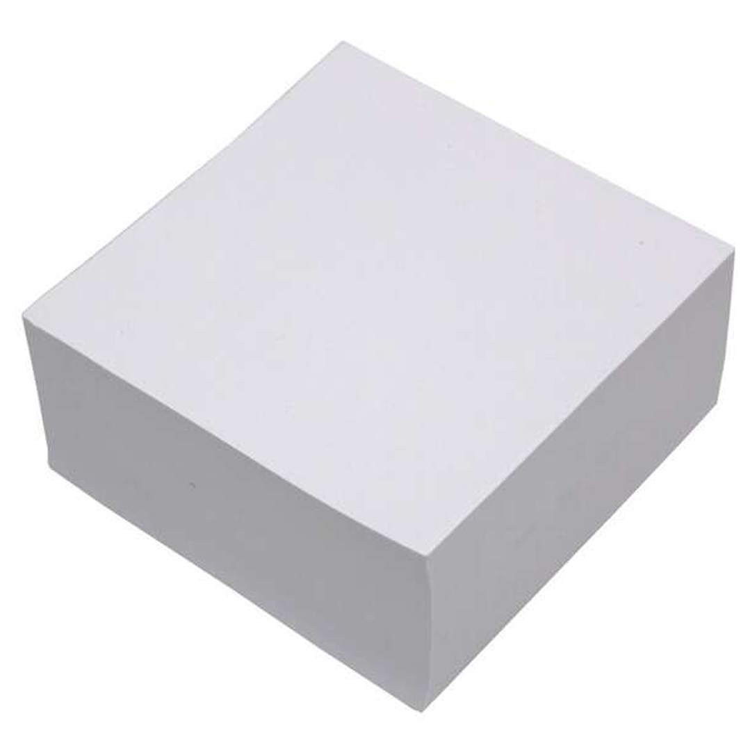 Ingraf Taco Encolado de 500 Notas 100x100mm - No Adhesivas - Color Blanco 1