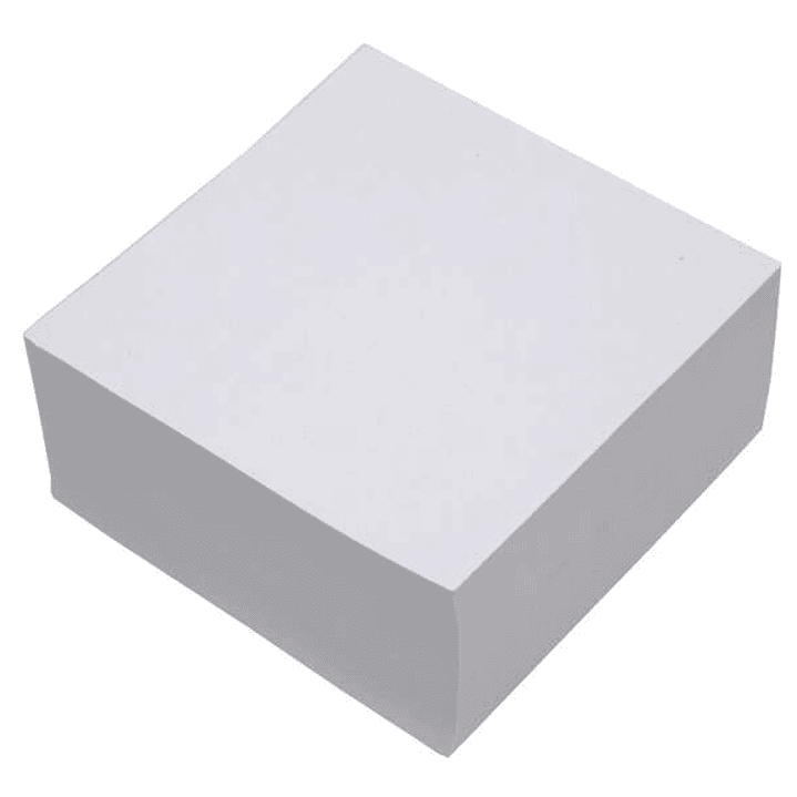 Ingraf Taco Encolado de 500 Notas 100x100mm - No Adhesivas - Color Blanco 1