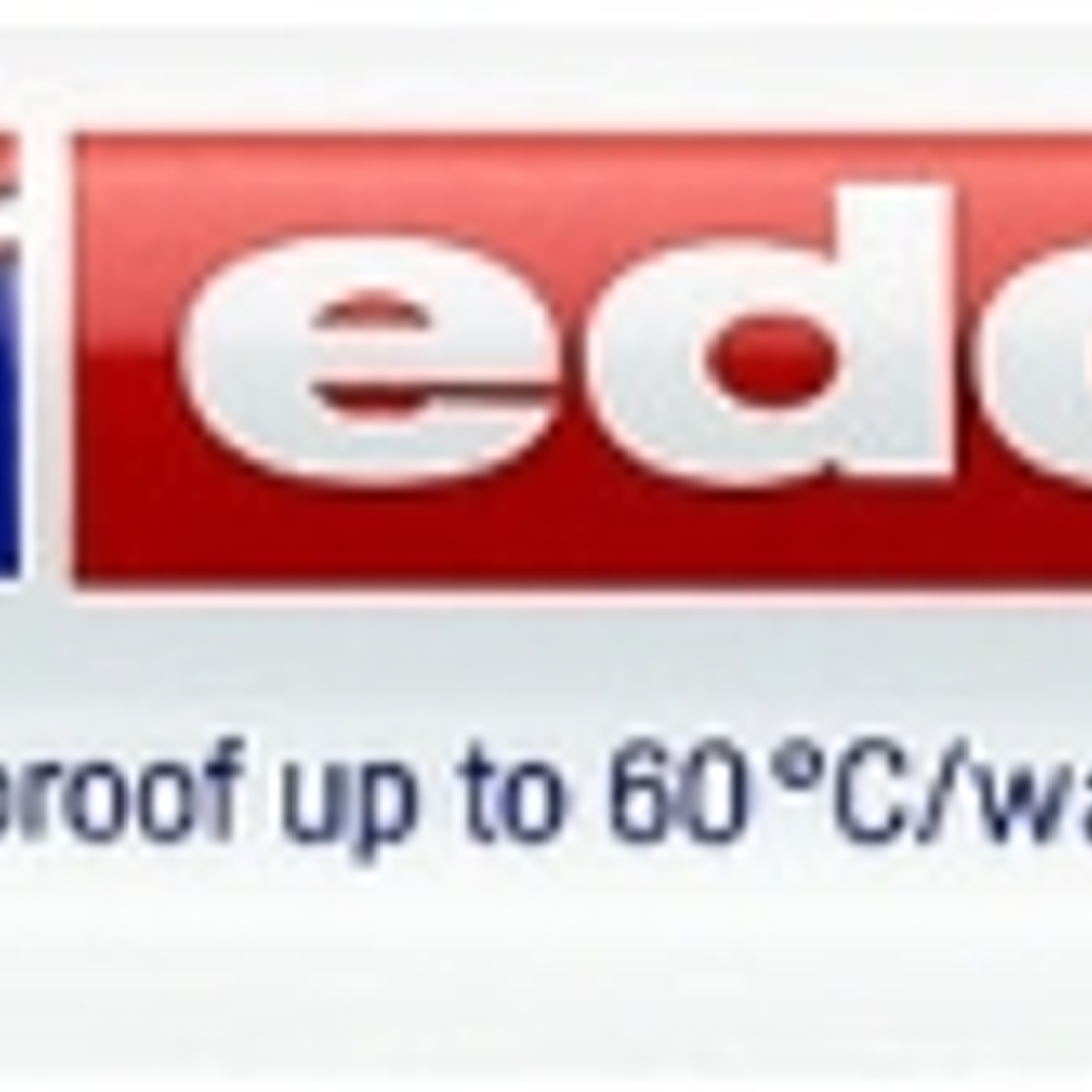 Edding 4500 Rotulador Permanente para Textil - Punta Redonda - Trazo entre 2 y 3mm - Olor Neutro - Secado Rapido - Color Naranja 1