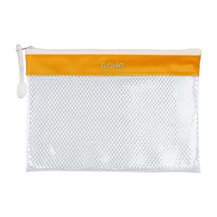 Dohe Bolsa Cremallera PVC - 24x17.5mm - Resistente al Agua - Ideal para Documentos A5 1