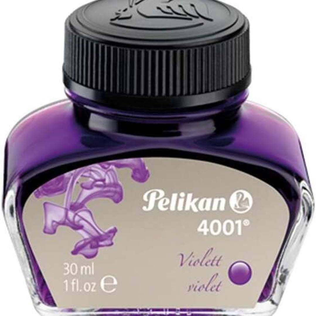 Pelikan Tinta 4001 No.78 - Frasco 30 ml - Asegura el Perfecto Funcionamiento de la Estilografica - Color Violeta 1