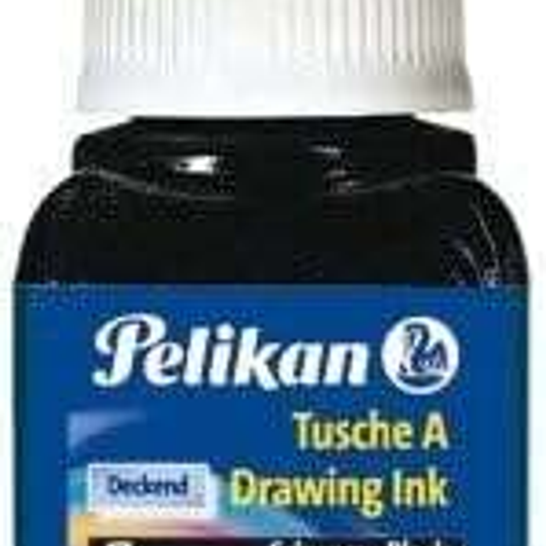 Pelikan Tinta China 523 10ml - Alta Calidad - Resistente al Agua - Ideal para Dibujo y Caligrafia - Color Siena Tostada 1