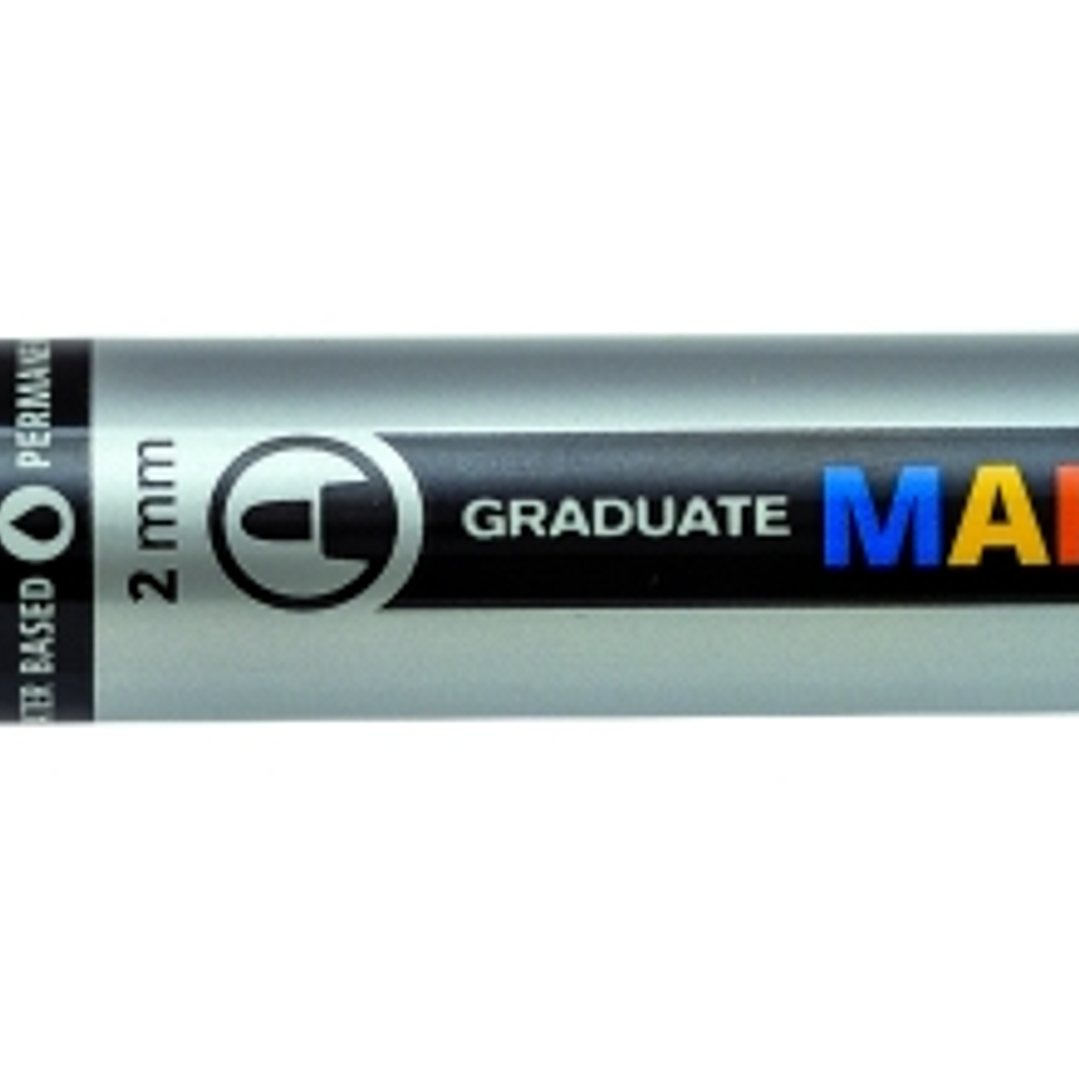 Lyra Mark All Rotulador Permanente - Multisuperficie - Punta Redonda - 2mm - Color Rojo 1