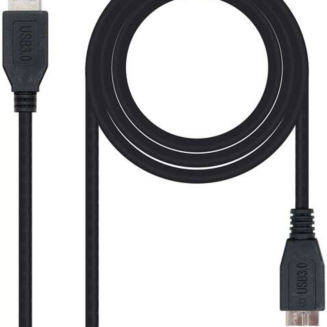 Nanocable Cable USB-A 3.0 Macho a Micro-USB 3.0 Macho 2m 1