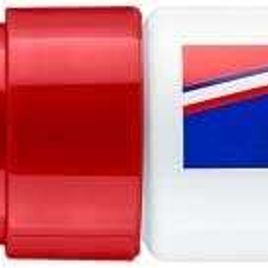 Edding 500 Rotulador Permanente - Punta Biselada - Trazo entre 2  y 7 mm. - Recargable - Secado Instantaneo - Color Rojo 1