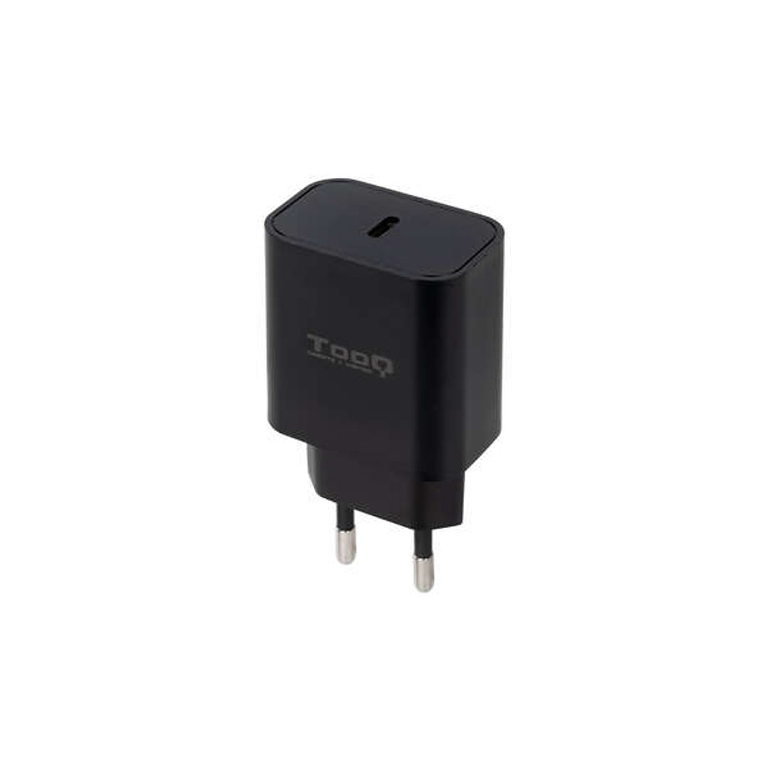 Tooq Cargador de Pared 1x USB-C/PD 20W - Color Negro 1