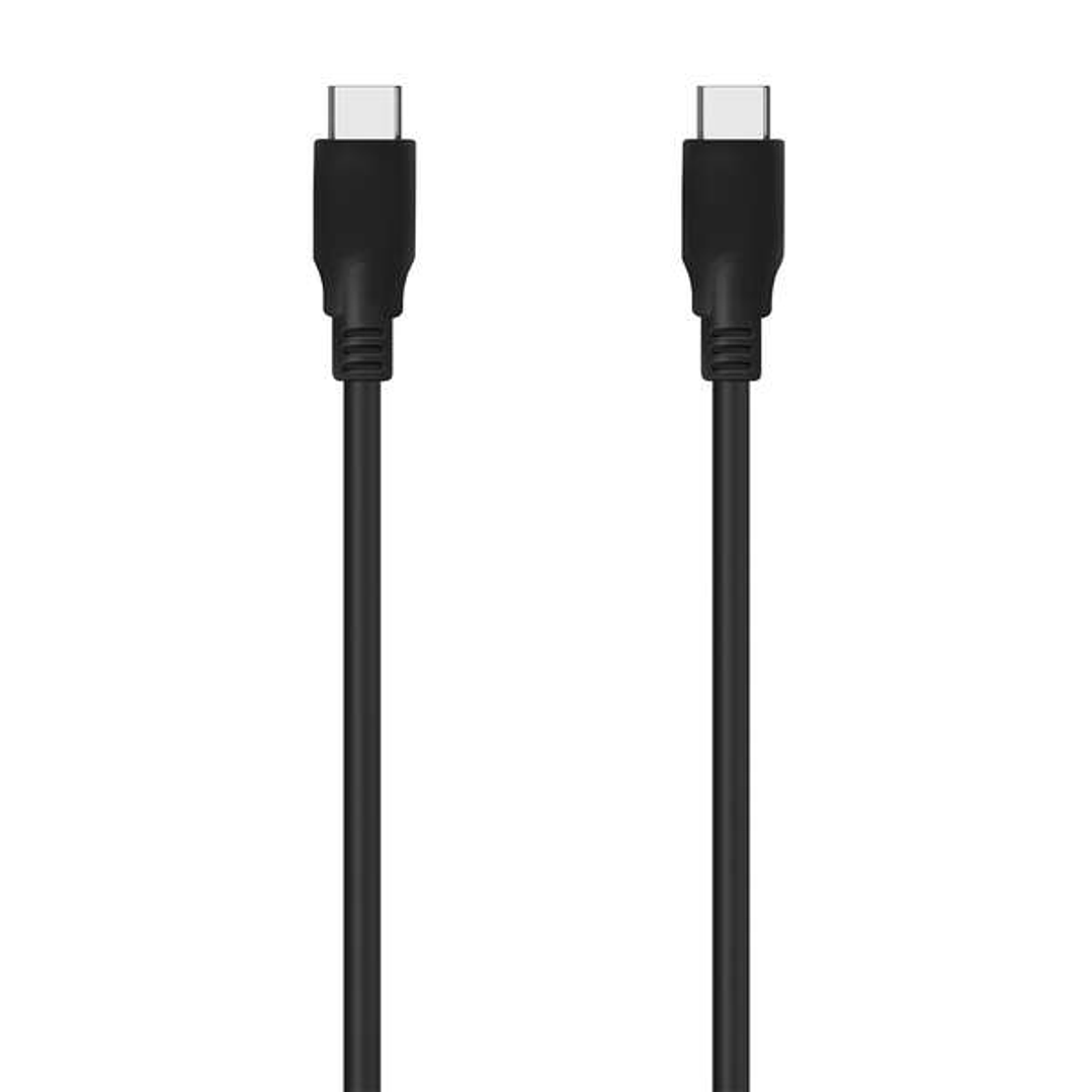 Aisens Cable USB 3.2 GEN2X2 20GBPS 8K@30Hz 5A 100W E-Marker - Tipo USB-C/M-USB-C/M - 0.6m - Color Negro 1