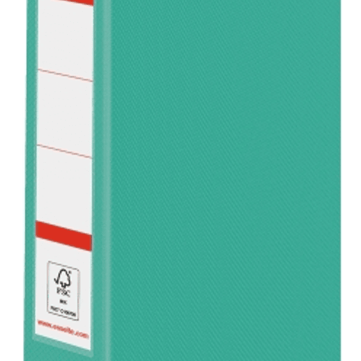 Esselte Colour'Breeze Carpeta de Anillas 25mm A4 - Lomo 42mm - Capacidad para 190 Hojas - Color Verde 1