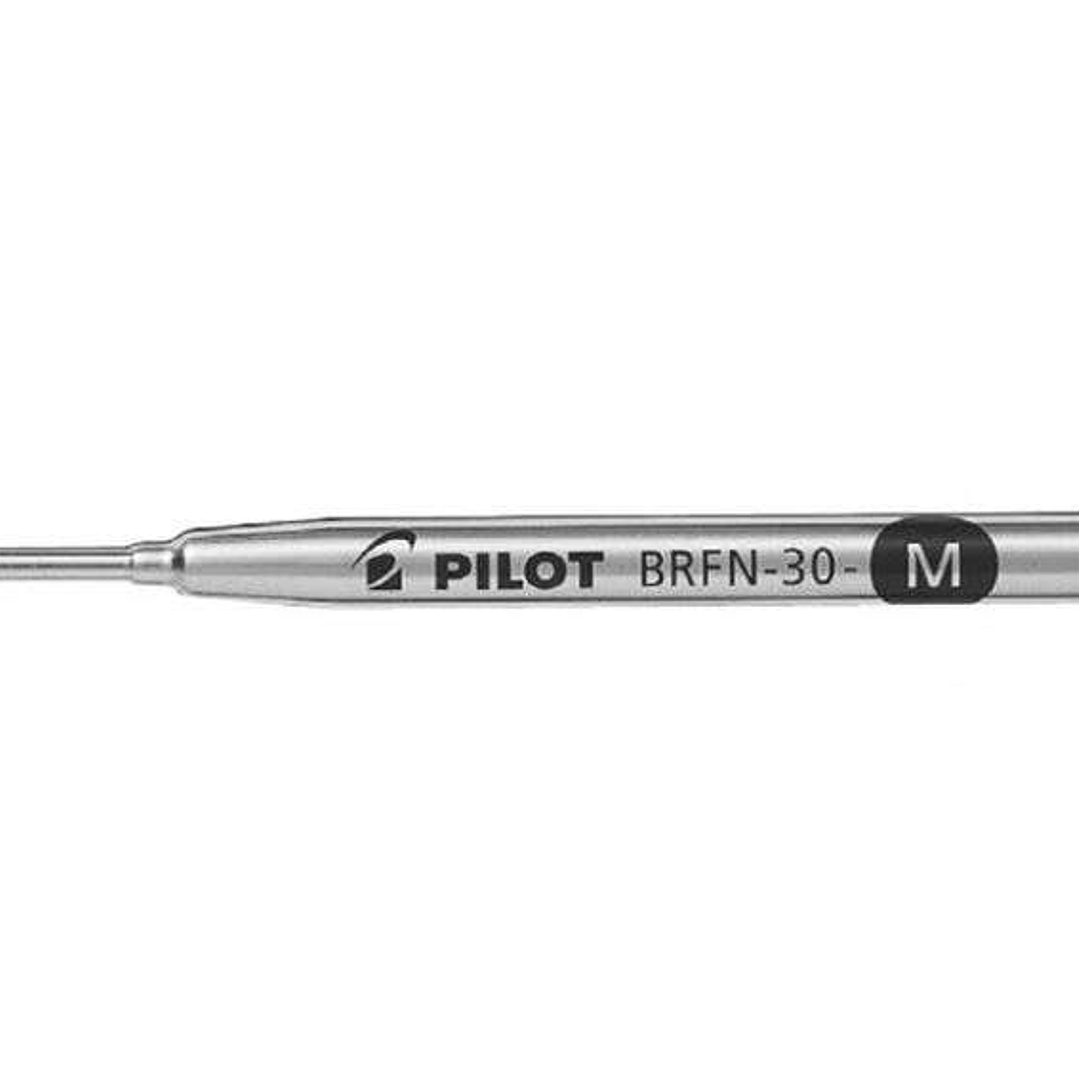 Pilot Recambio Metalico para Boligrafos Ageless, Custom Urushi, Grance, Raiz y Heritage 91 - Punta Media 1.00mm - Color Negro 1