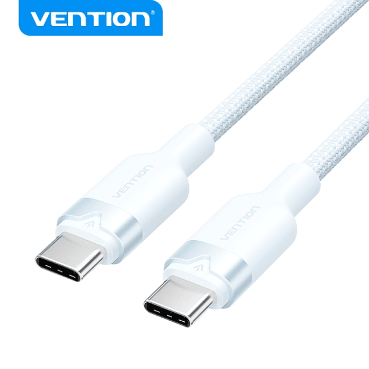 Vention Cable USB 2.0 - Niquelado - 60W - 3A - Color Azul 1