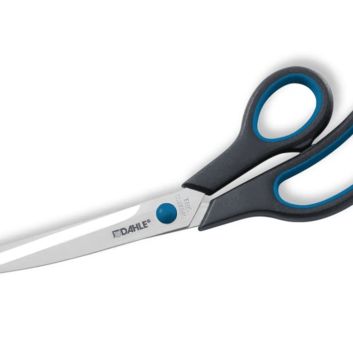 Dahle 54410 Office Comfort-Grip Tijeras de Acero Templado 25cm - Hojas Afiladas - Mangos Revestidos de Goma 1
