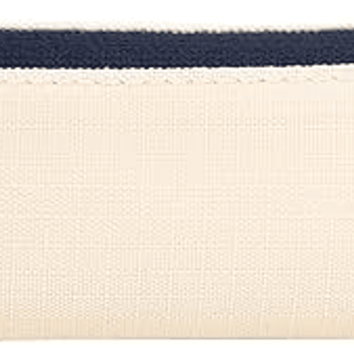 Milan Serie 1918 Estuche Mini Redondo - Tejido Resistente a las Roturas y Rasgaduras - Medidas 20,5x4,5x5cm - Color Beige 1