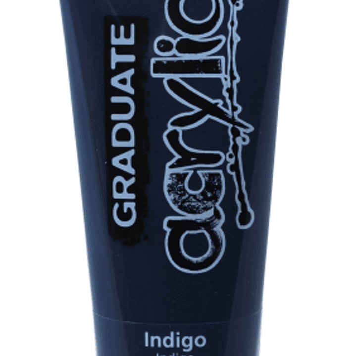 Daler Rowney Graduate Pintura Acrilica - Tubo de Plastico - 120ml - Color Indigo 1