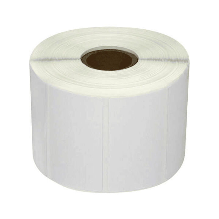 Zebra Z-Perform 1000T/Z-Select 2000D/2000T Etiquetas Genericas Perforadas 57x32 mm - 1000 Unidades - Reemplaza 800262-125/3006318/880409-031DU 1