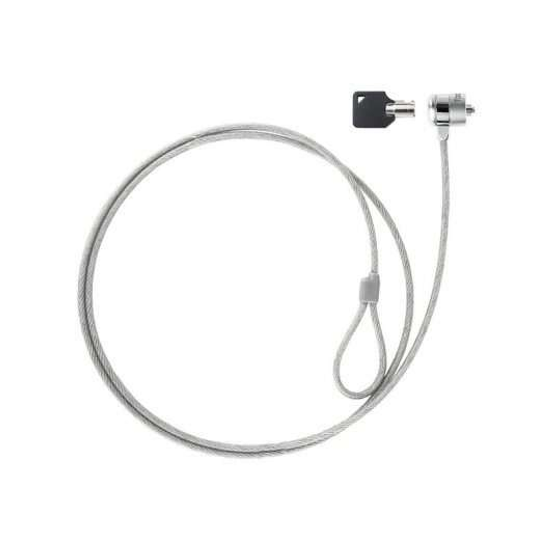 Tooq Cable de Seguridad Universal con Llave para Portatiles - Acero 4.5mm - Longitud 1.50m 1