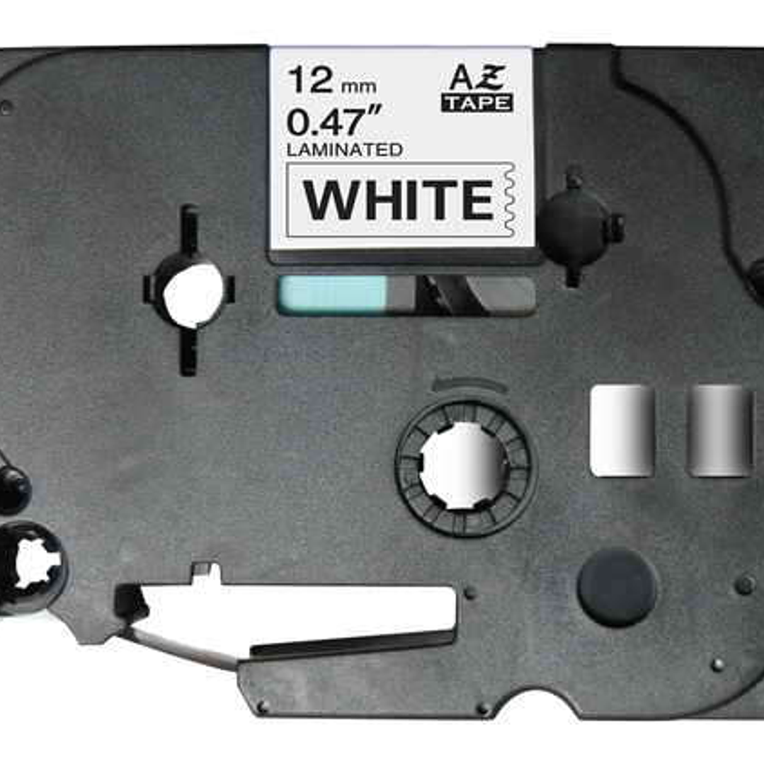 Brother TZe231 Cinta Laminada Generica de Etiquetas - Texto negro sobre fondo blanco - Ancho 12mm x 8 metros 1