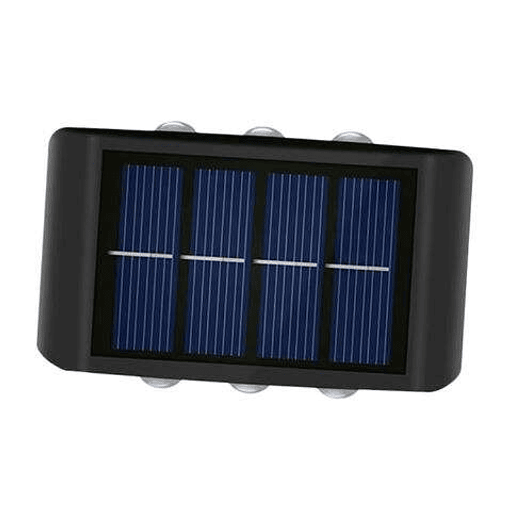 Elbat Aplique Solar LED 150lm - Panel Solar Integrado 2V, 150mAh - Bateria 1.2V, 600mAh 1