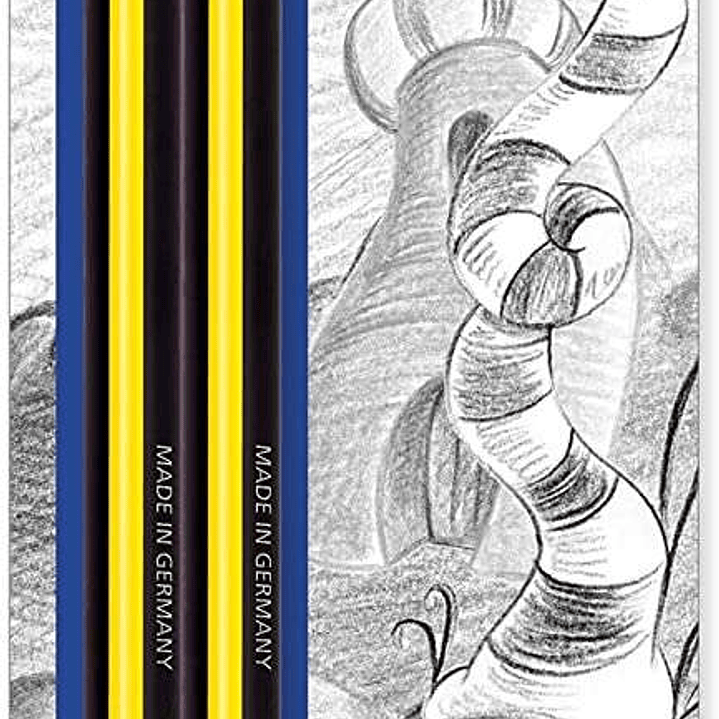 Staedtler Noris Jumbo 119 Pack de 2 Lapices de Grafito Jumbo Triangulares - Mina HB de 4mm - Madera de Bosques Sostenibles 1