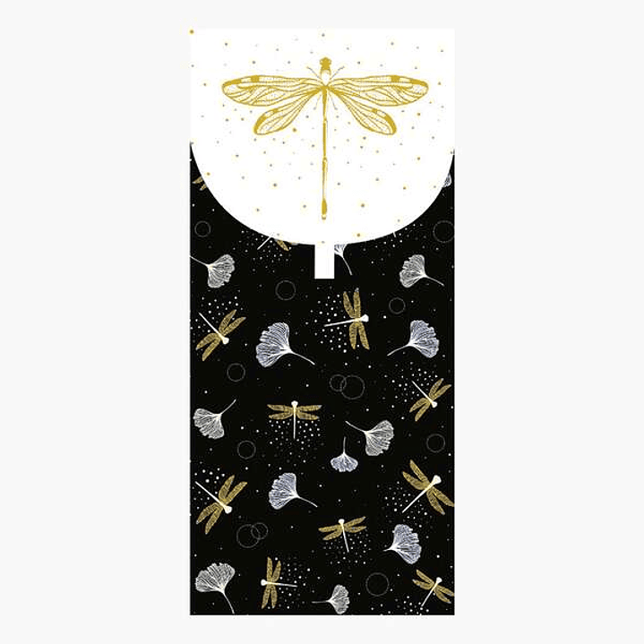 Pictura Tarjeta Money Cards - Tarjeta de Regalo Tipo Sobre - Tematica Libelulas - 9.6x21.3cm - Embolsada Individualmente en Celofan - Incluido Sobre B 1