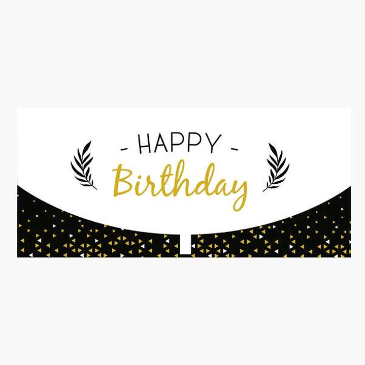 Pictura Money Cards Tarjeta de Felicitacion de Cumpleaños - Tamaño 21.3x9.6cm - Embolsada en Celofan - Incluye Sobre Blanco - Papel con Certificacion  1