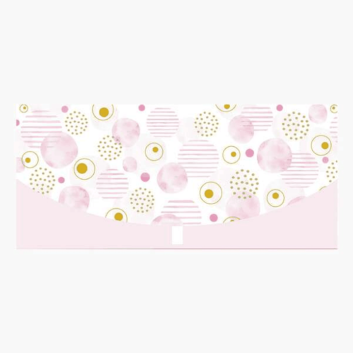 Pictura Tarjeta Money Cards - 21.3x9.6cm - Diseño Elegante de Circulos - Incluye Sobre Blanco - Certificacion FSC 1