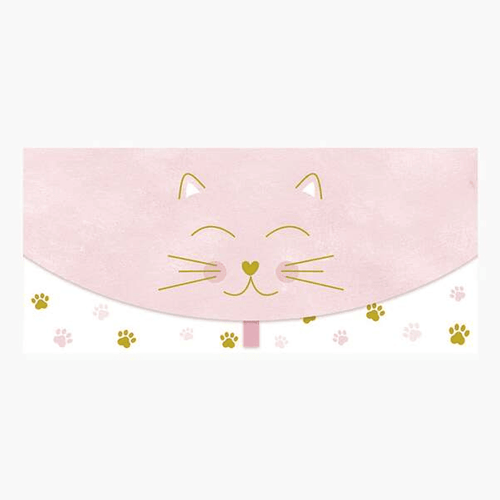 Pictura Tarjeta Money Cards - Tarjeta de Regalo Tipo Sobre Horizontal - Tematica Gatos - 21.3x9.6cm - Embolsada Individualmente en Celofan - Incluido  1