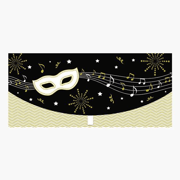 Pictura Tarjeta Money Cards - Tarjeta de Regalo Tipo Sobre Horizontal - Ideal para Regalar Cheques, Entradas o Dinero - Tematica Fiesta - 21.3x9.6cm - 1