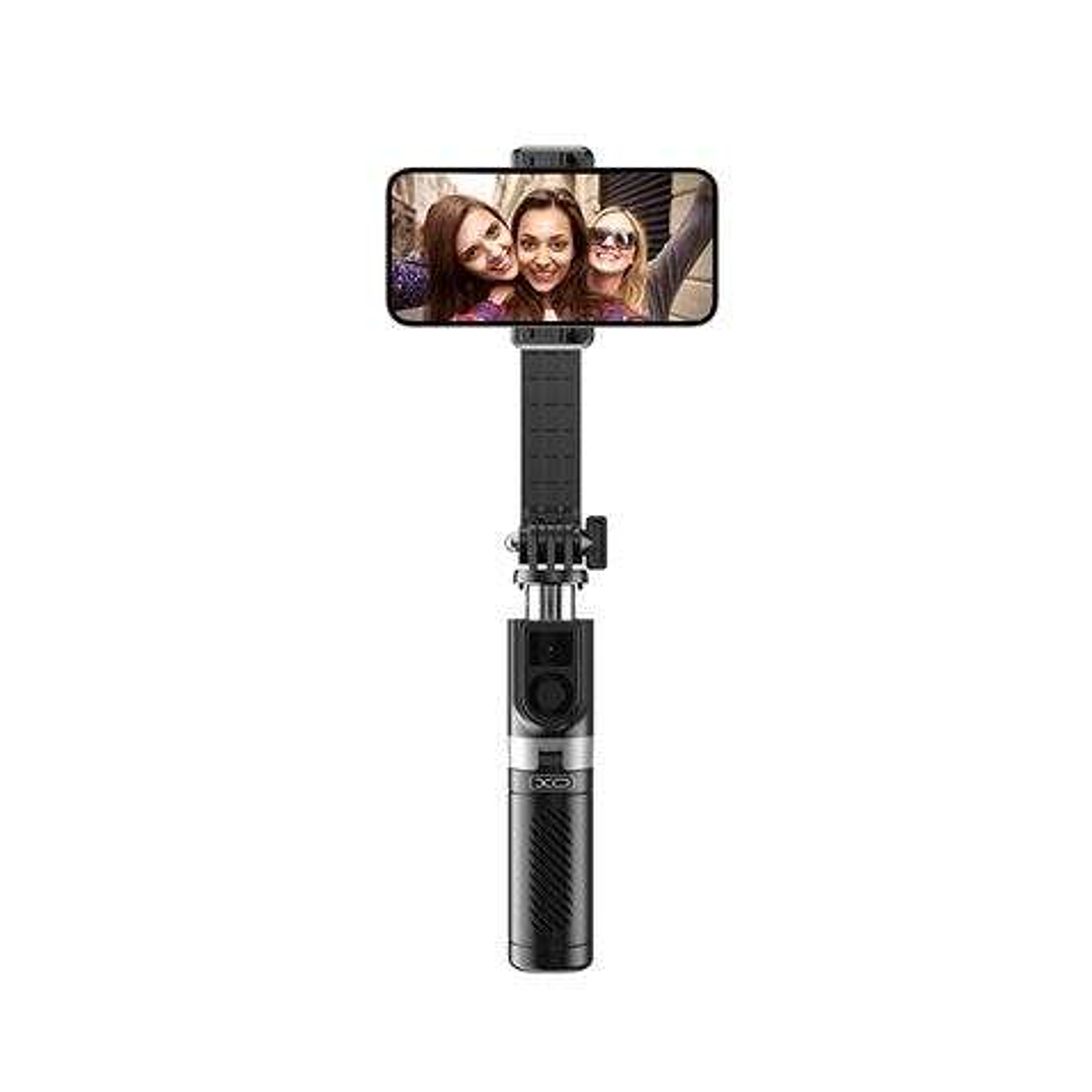 XO Tripode + Palo Selfie Bluetooth SS10 - Color Negro 1