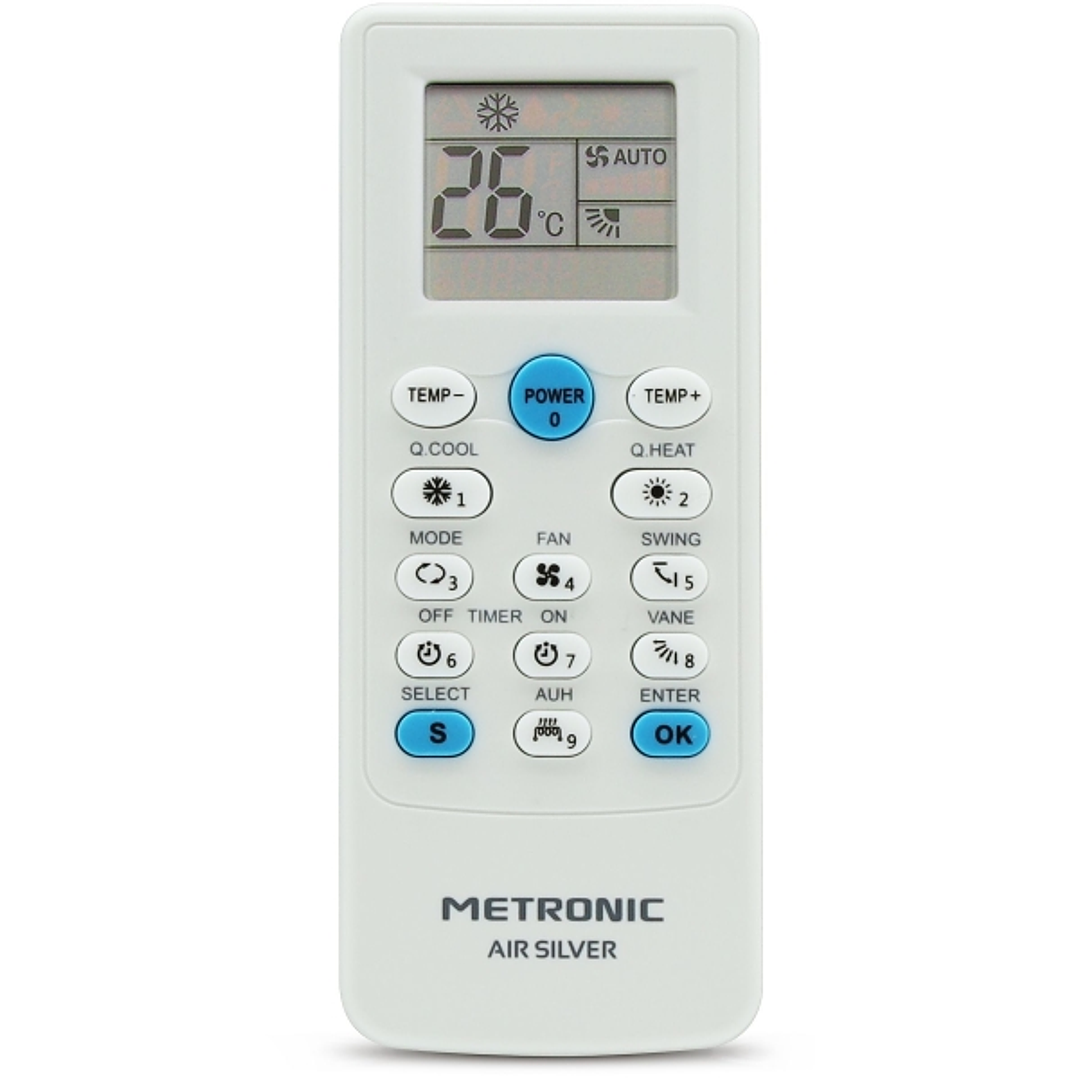 Metronic Mando a Distancia Universal Aire Acondicionado - Color Blanco 1