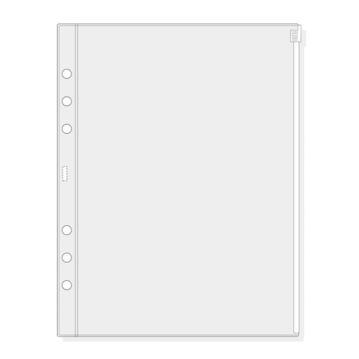 Finocam R1071 Funda para Agendas Open - Cierre de Cremallera - Formato 1000 - 167x2x217mm - PVC - Color Gris Claro 1