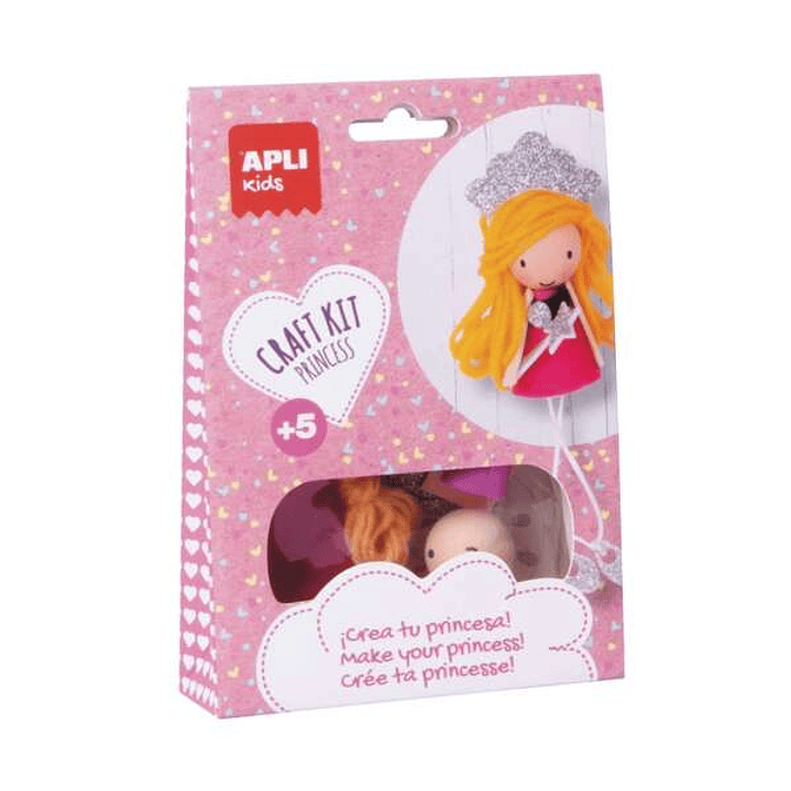 Apli Mini Kit de Manualidades Crear una Princesa - Reduce el Estres - Mejora la Memoria - Desarrolla la Coordinacion 1