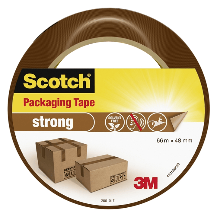 Scotch Precinto de Embalaje - 48mm x 66m - Alta Resistencia - Color Marron 1