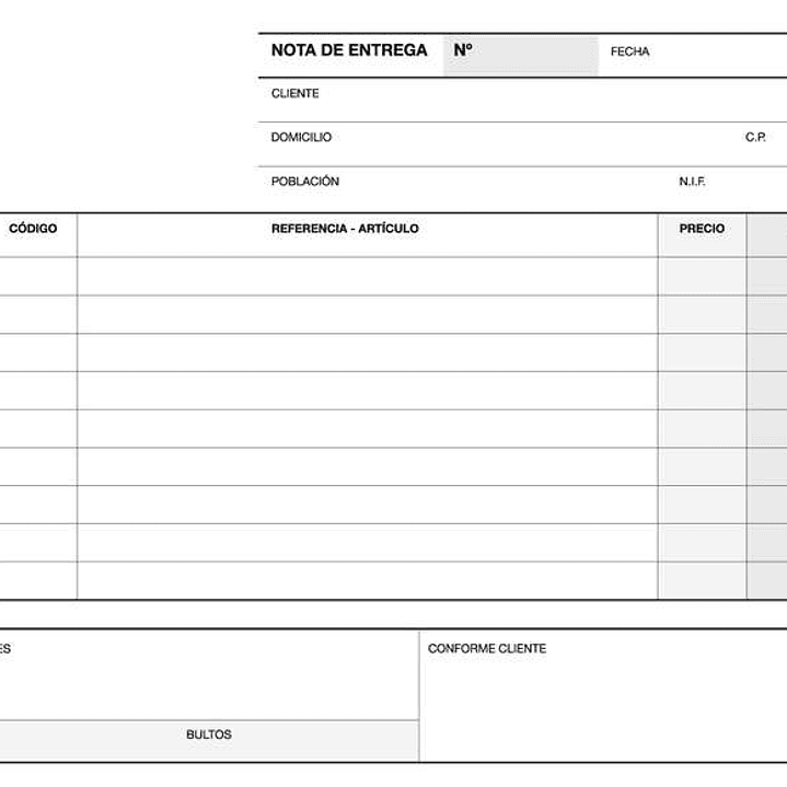 Apli Talonario Entrega 1/4 Apaisado Triplicado - Formato Apaisado 1/4 - Triplicado - Numeracion Secuencial - Papel Autocopiativo - Blanco 1