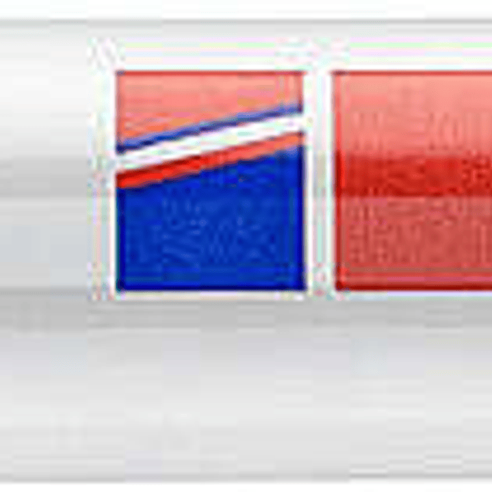 Edding 750 Rotulador Permanente - Punta Redonda - Trazo entre 2 y 4 mm. - Tinta Opaca - Secado Rapido - Color Rojo 1