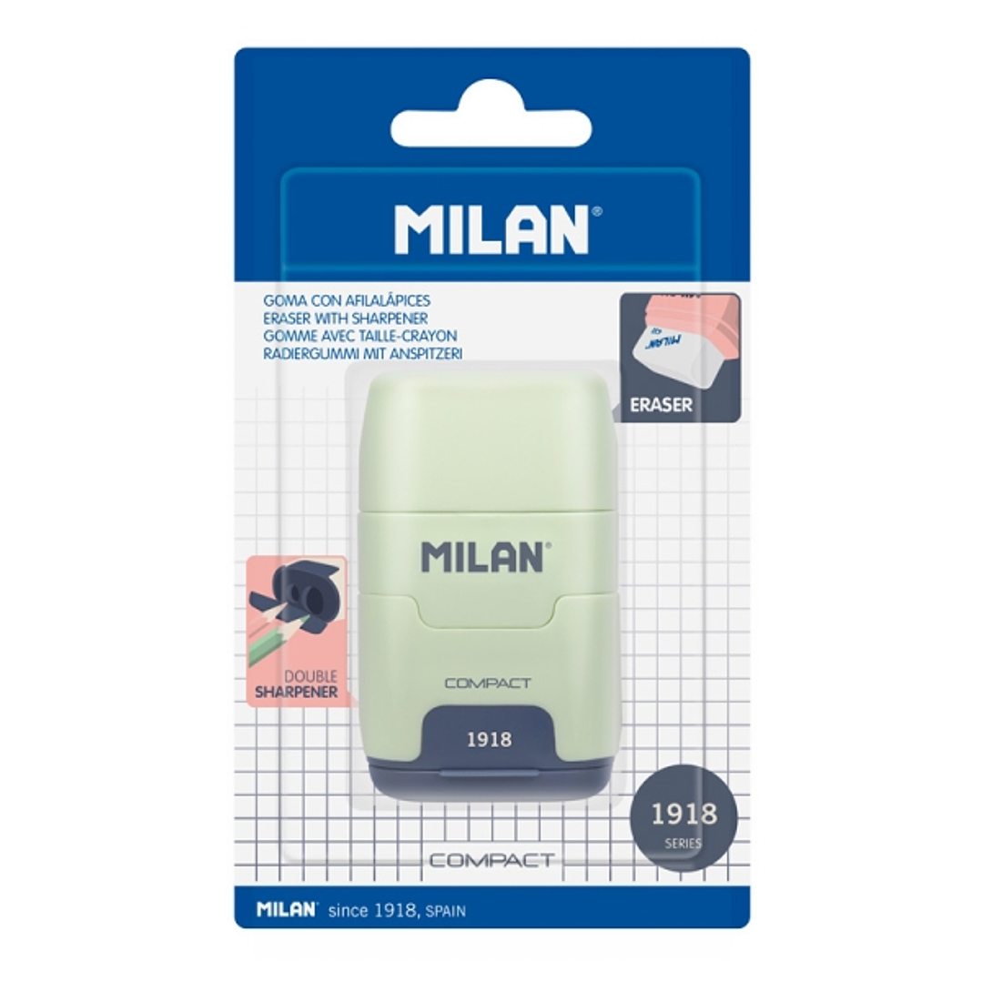 Milan Compact 1918 Afilaborra - Cuchilla de Acero de Seguridad - Colores Surtidos 1