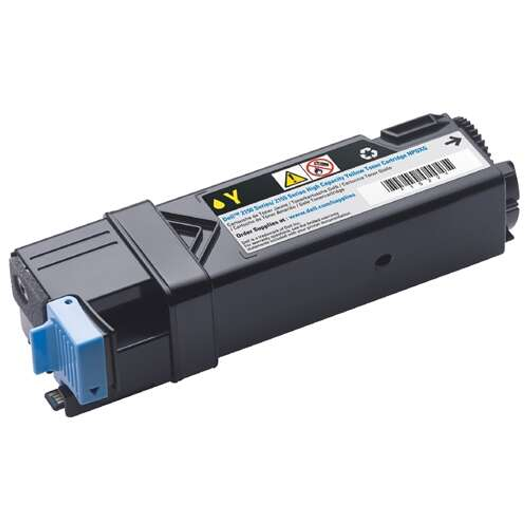 Dell 2150/2155 Amarillo Cartucho de Toner Generico - Reemplaza 593-11037/NPDXG/9X54J/593-11036/NT6X2/8GK7X 1