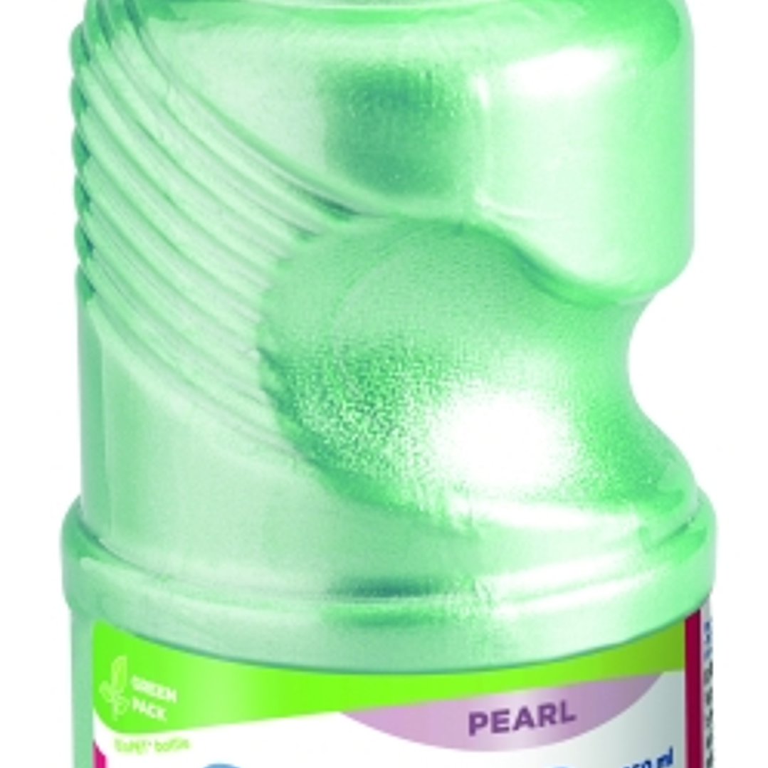 Giotto Extra Quality Pearl Tempera - 250ml - Lispa para el Uso - Botella Bio Pet - Color Verde 1