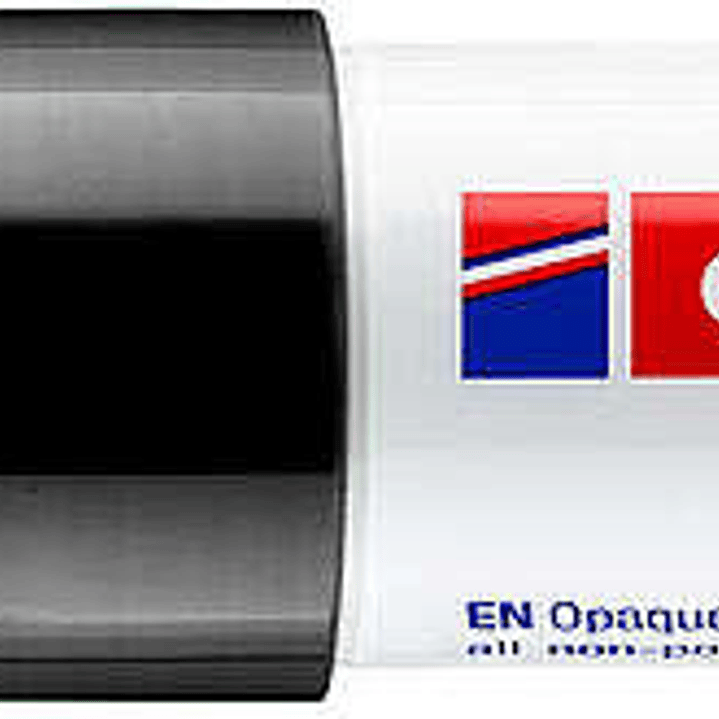 Edding 4090 Rotulador de Tiza Liquida - Punta Biselada - Trazo entre 4 y 15mm - Olor Neutro - Color Negro 1