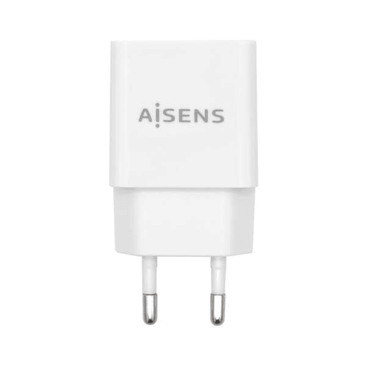 Aisens Cargador USB 10W Alta Eficiencia - 5V/2A - Color Blanco 1