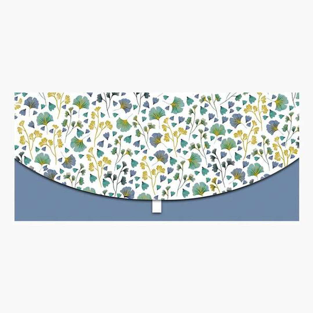 Pictura Tarjeta Money Cards - Tarjeta de Regalo Tipo Sobre Horizontal - Tematica de Flores - 21.3x9.6cm - Embolsada Individualmente en Celofan - Inclu 1