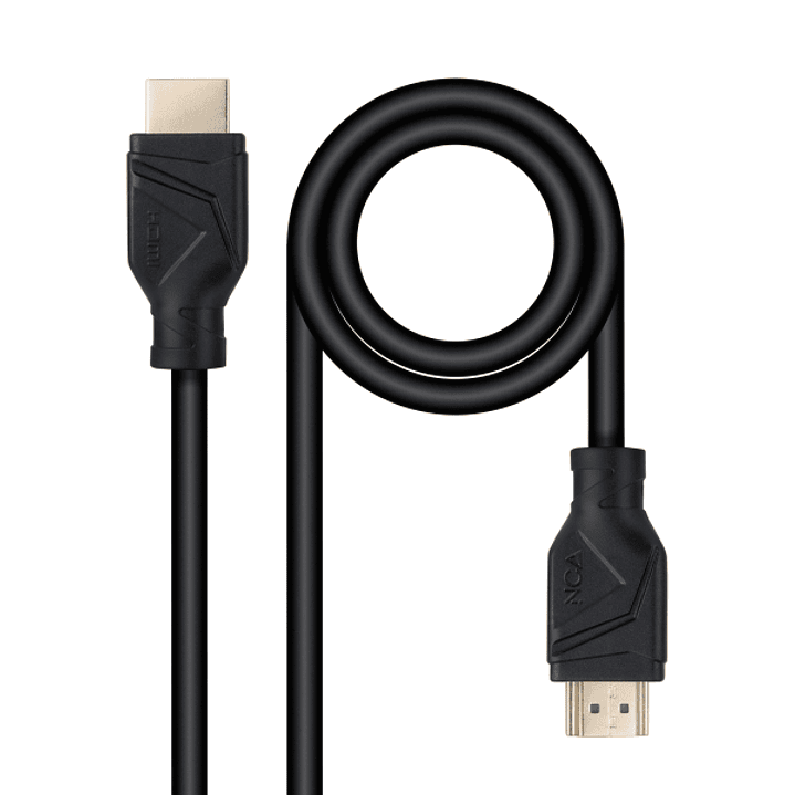 Nanocable Cable HDMI 2.1 CCS A/M-A/M - Longitud 2m - Color Negro 1
